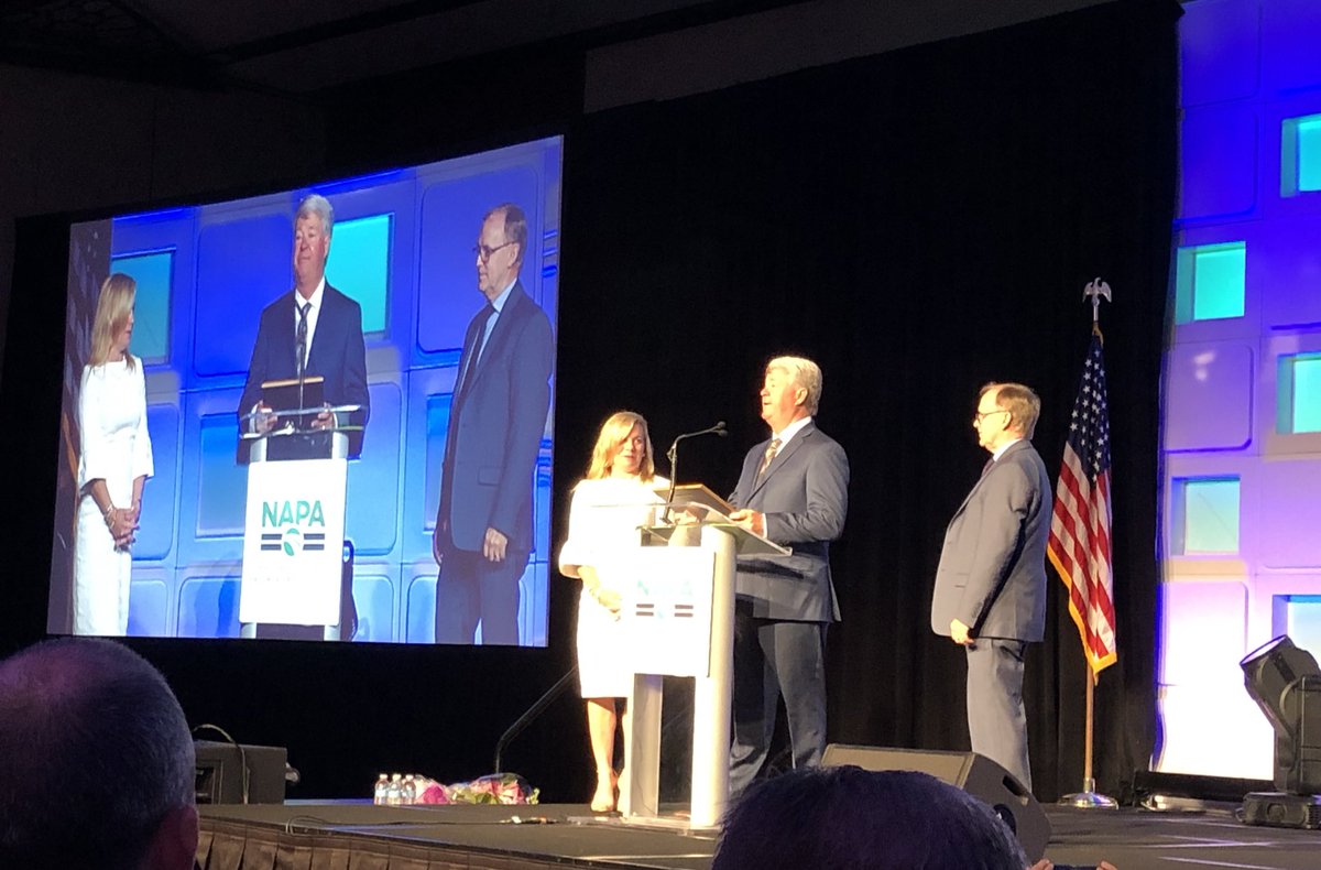 Arba1947's tweet photo. Congratulations to John Harper, Wiregrass Construction Company President &amp; Construction Partners Inc. Sr Vice President, was just sworn in as the 2019 President of the National Asphalt Pavement Association.  What an honor for John &amp; Alabama's Transportation Construction Industry. https://t.co/oOU4D7Ejhh