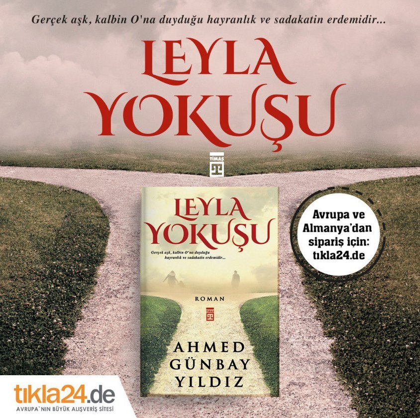 Avrupa ve Almanya'dan sipariş için: bit.ly/2C7oMIN
#AhmedGünbayYıldız #LeylaYokuşu