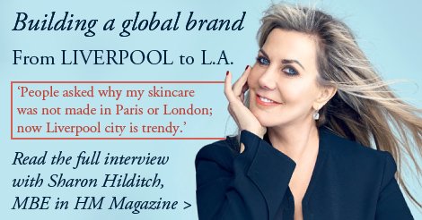 *Bookmark* HM Magazine 5 

What are the challenges of building a global brand? Sharon Hilditch speaks with HM Magazine about world leading innovation, vision and balancing risk.

Discover Sharon's story >> goo.gl/CTchsA

<a href="/crystalclearskn/">Crystal Clear Skincare</a> #Liverpool #business