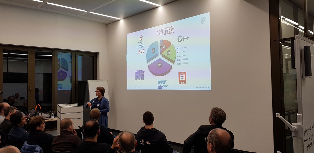 codecholeric's tweet photo. Great to have @Cairolali at @swamuc :-) https://t.co/lsNBJgNozA