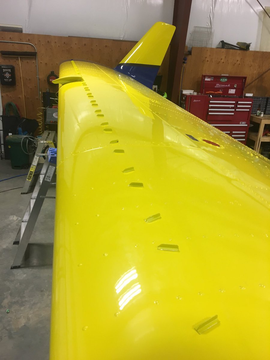 Even when there’s snow on the ground, the work doesn’t end! VG and Delta wing install complete! #AirTractorCountry