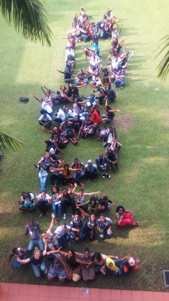 LosnegardJ's tweet photo. What a great way to start the new year, @Norecno Youth Camp in Uganda! A 109 participants are about to embark on their exchange promoting youth activism. @wagggs_world @Africa_YMCA @FahamuAfrica @NfydMalawi @saih @YouthAliveKenya https://t.co/HWYdKMo2JI