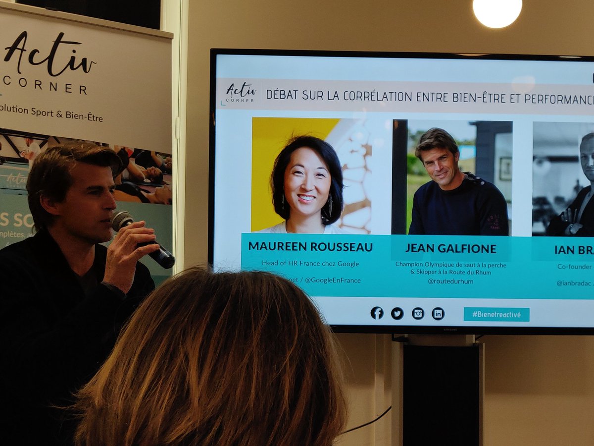 Être ensemble heureux en tant que collectif dans l'entraînement...ce soir on parle de #BienEtre et du lien avec la #performance en entreprise mais également dans le monde du sport avec Jean Galfione
Conférence <a href="/Activcorner/">ActivCorner</a> 
<a href="/AuthenticTal/">Authentic Talent</a>