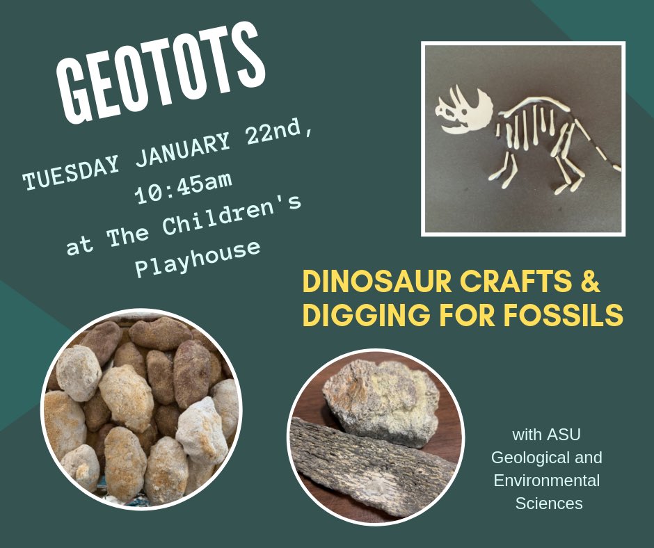 app_earth_sci's tweet photo. Our monthly GeoTots program for budding geoscientists, this morning at @GoPlayhouse in Boone. #appstateges #asugesoutreach @AppStateCAS https://t.co/ba91oTutvo