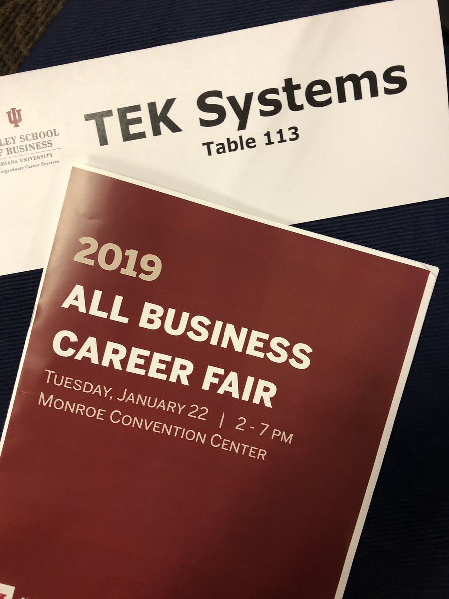 Indiana University, we are Hiring NOW!!! Come and find us at the Monroe Convocation center! #TEKsystems #TEKcareers