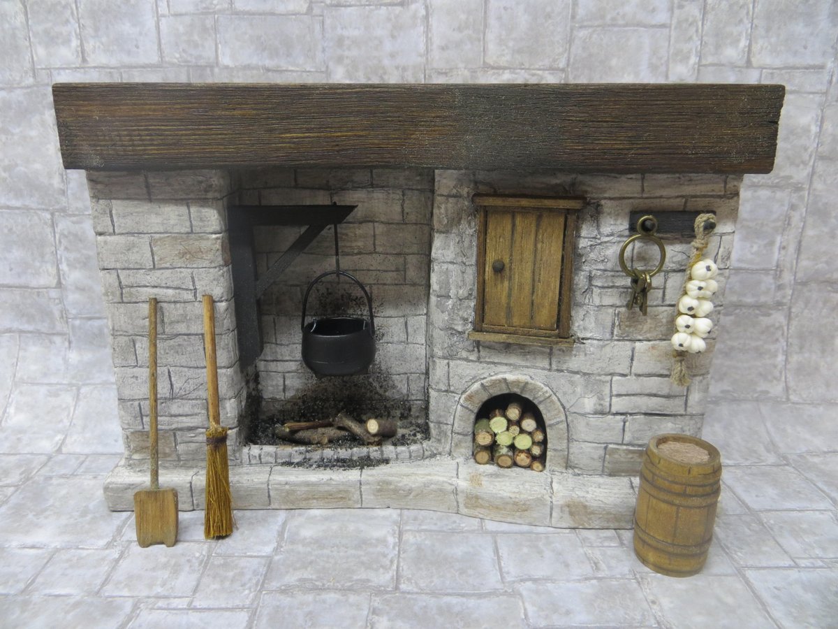 cbroo8's tweet photo. Thanks for the kind words! ★★★★★ "Amazing artistry - Beautiful and accurate addition to my Medieval room!" Donna https://t.co/1Iyxk93bCD #etsy #toys #grey #dollhousefireplace #miniaturefireplace #dollfireplace #fireplaceaccessory #dollhousefurniture #cottagefireplace # https://t.co/rjgnpZVngI