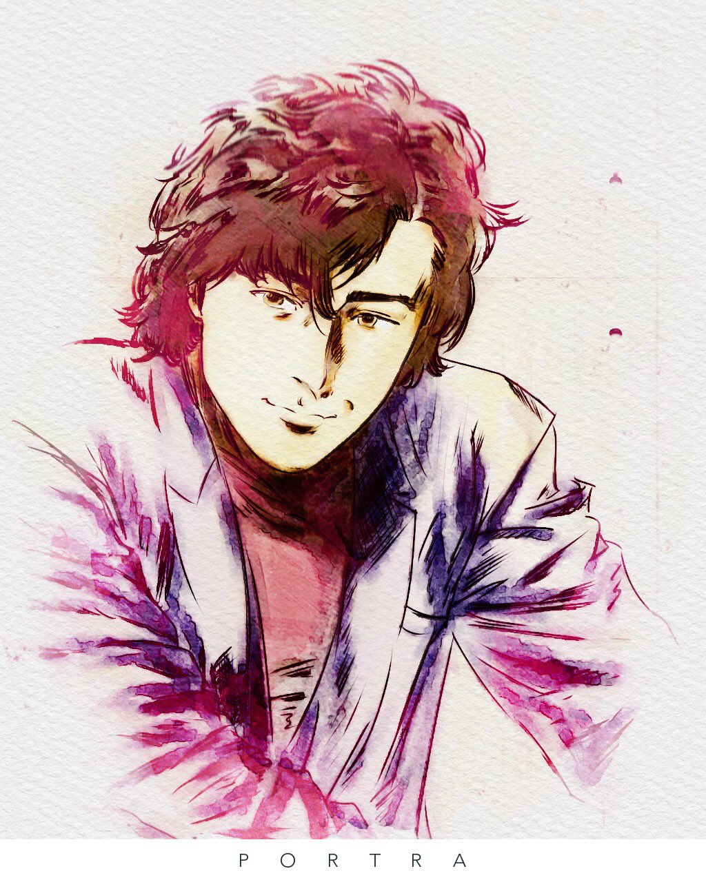 Q イラストも描く人 冴羽獠ちゃん模写その2完成 シティーハンター Cityhunter イラスト好きさんと繋がりたい いいなと思ったらrtとかフォローお願いします T Co Mhgjr1izbs Twitter