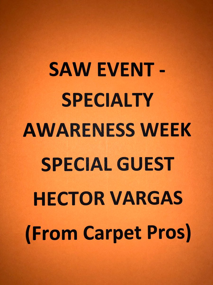 vida_kalhor's tweet image. SAW event getting kicked off this morning with our special guest Hector from Carpet Pros!! #sawevent @vcolbeckHD @HDdana @Jaime_HD_D25 @DennisTaylorHD