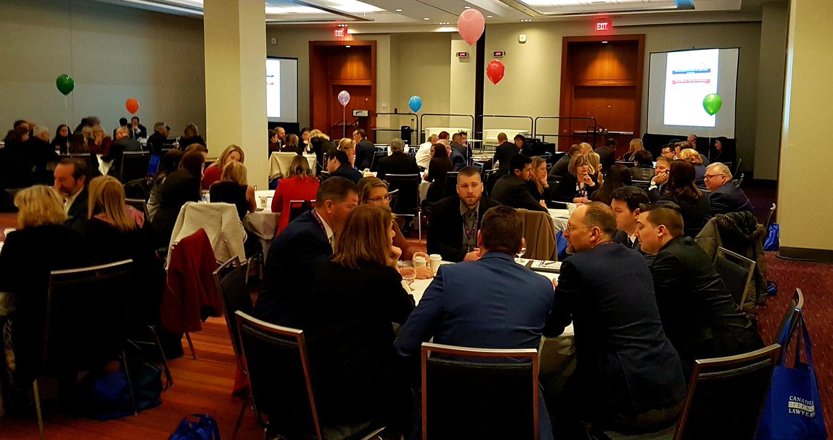 InsuranceCanuk's tweet photo. It was a full house this morning at the 52nd Annual CICMA / @CIAAOfficial1 Ontario Chapter Joint Conference. It's always a pleasure connecting with such a great group claims professionals. https://t.co/yhKDonlRm8