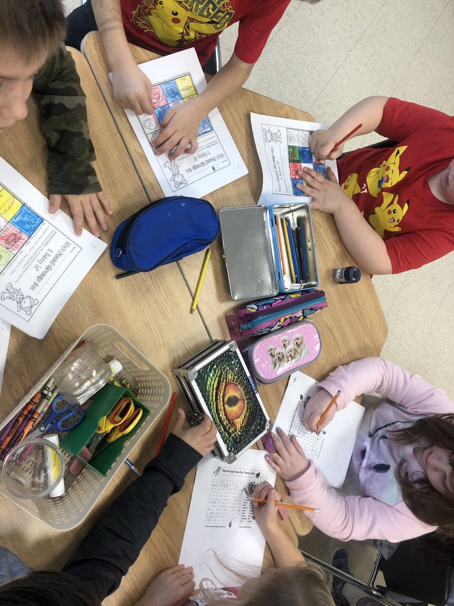 Healthy Eating Activity with my gr. 2