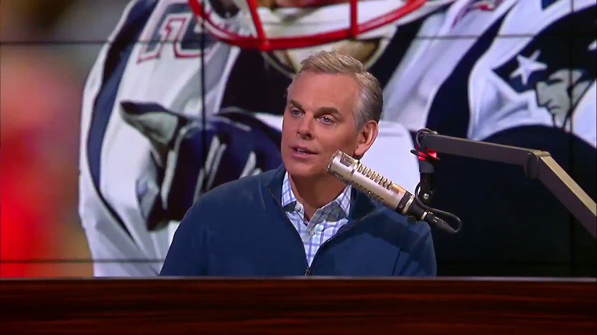 "Can you imagine the media coverage if this happened to Patrick Mahomes in Foxborough? It's literally not being covered, proving the bias against New England."
@ColinCowherd reacts to the report a laser was flashed at Tom Brady in KC