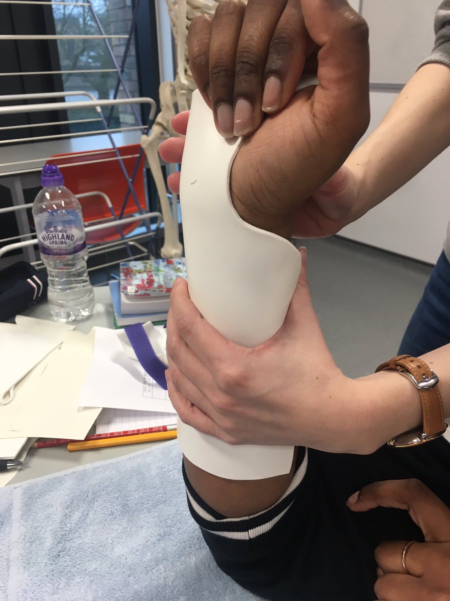 Another day - 2 more splints!
Challenging their critical thinking and splinting skills with bigger splints#373OT <a href="/CovUniSim/">CovUni Simulation</a> <a href="/CovUniOT/">Coventry Uni OT</a> <a href="/H_OT_Morley/">Hayley ~ Petals OT</a> <a href="/EmilystudentOT/">Emily</a> <a href="/bethanytimms20/">Bethany Timms</a>