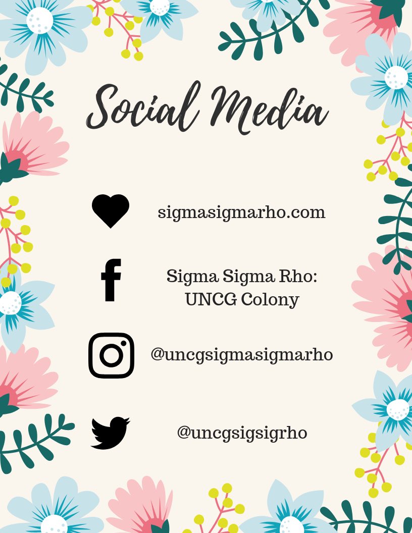 Are you following us on all of our socials? Make sure to check out our Instagram, Facebook, and our NEW national website! 💙 Stay updated with our upcoming events through every platform!