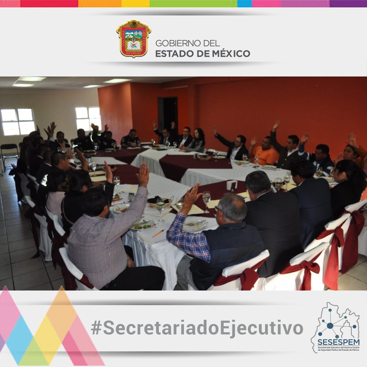 SecretariadoGEM's tweet photo. #SESESPEMInforma
En el marco de la I Sesión Ordinaria del Consejo Municipal de Seguridad Pública @MasSanFelipe , se acordó elaborar el calendario anual para las Sesiones del Consejo y reforzar la convocatoria de la Fiscalía https://t.co/PCbmzWZdrV