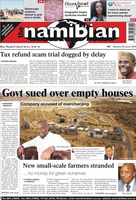 Tomorrow's front page ...