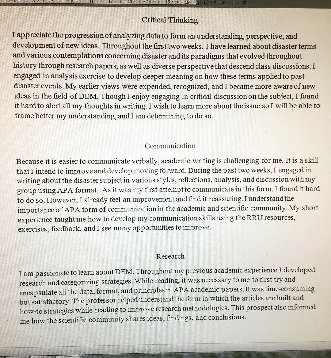 sikemployment's tweet photo. Edited a short reflection paper for a student who is enrolled in a Master’s Program. #ReflectionPaper #MastersProgram 🌟 https://t.co/iXUFeiNXmD