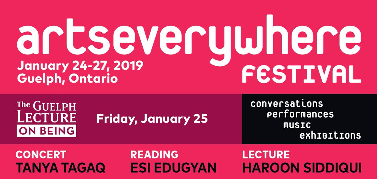 AEFestGuelph's tweet image. 2019 ArtsEverywhere Festival begins Thursday! - 

Incase you haven't already heard, the 2019 AEFest is January 24-27 and features our best program ever!