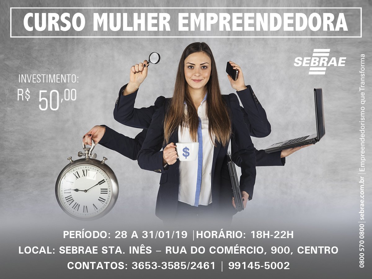 sebrae_ma's tweet image. #CursoSebrae - As mulheres são responsáveis pela maioria dos novos empreendimentos no Brasil – 52% frente a 48% dos negócios tocados por homens. Elas também costumam abrir uma empresa mais por oportunidade do que por necessidade+