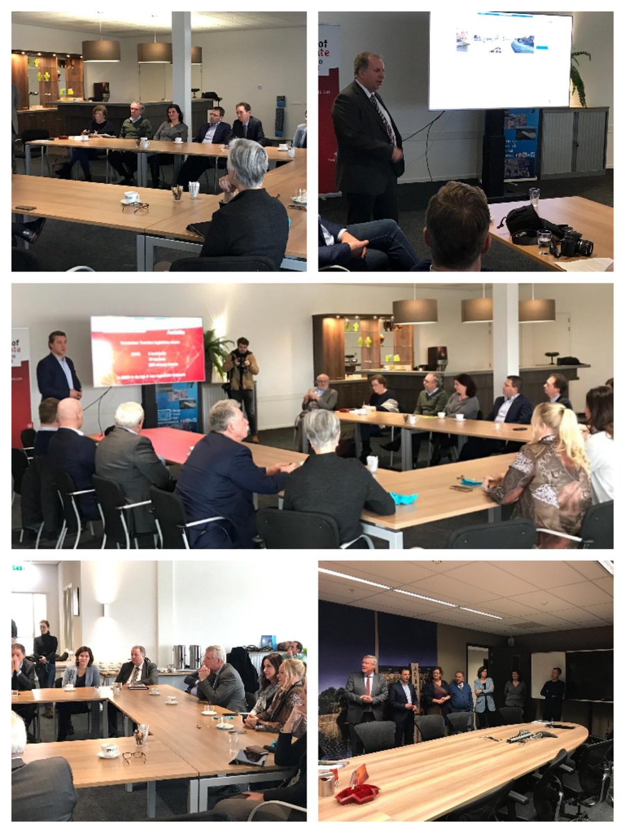 Vandaag was <a href="/PortofTwente/">Port of Twente</a> gastheer van @GSOverijssel Bij Combi Terminal Twente BV en VF Corporation Timberland. Met de ondernemers de resultaten gedeeld van 4 jaar beleid van dit college op gebied van #bereikbaarheid #Logistiek #arbeidsmarkt en #duurzaamheid