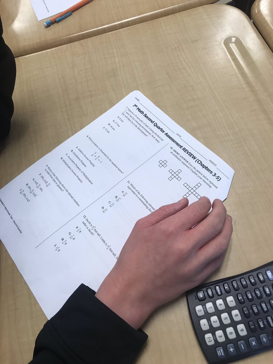 RaganMath's tweet image. Just a reminder that the 2nd quarter assessment will be this Thursday. The students were working hard in class today to prepare for the upcoming quarterly! #NMSProud #study #PennDelcoproud