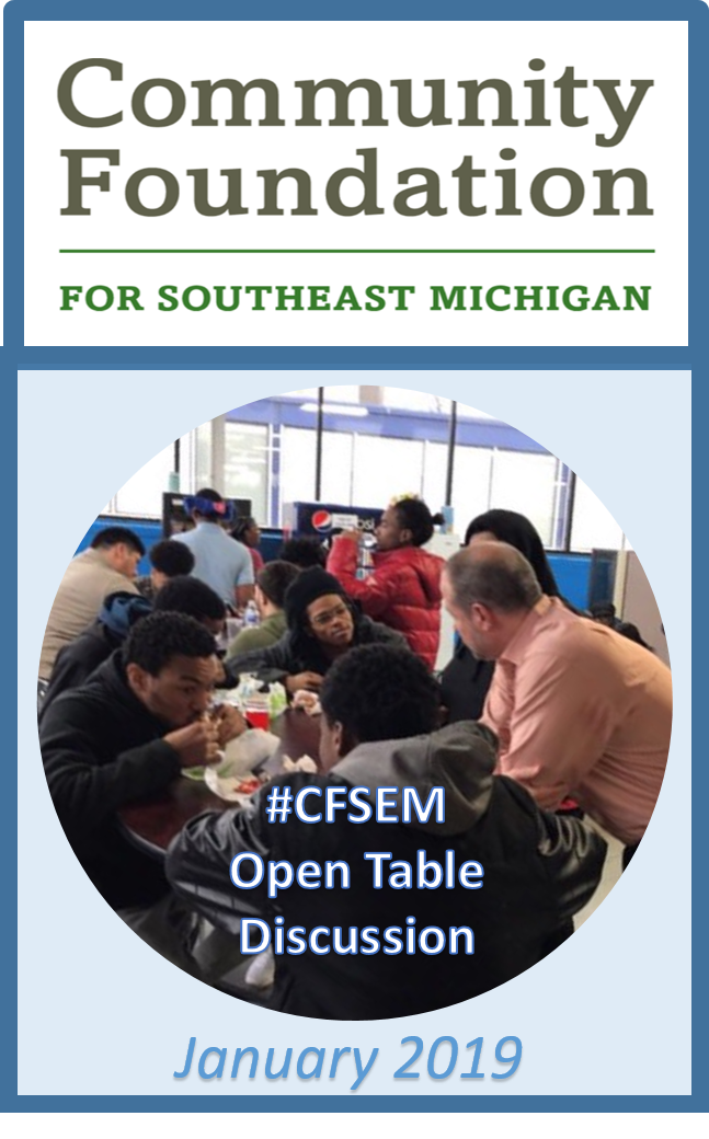 sermetro's tweet photo. THANK YOU to Community Foundation for Southeast Michigan #CFSEM for the opportunity and resources to host an incredibly engaging discussion about their values in community and neighborhood. https://t.co/p1Q6zWLBmx