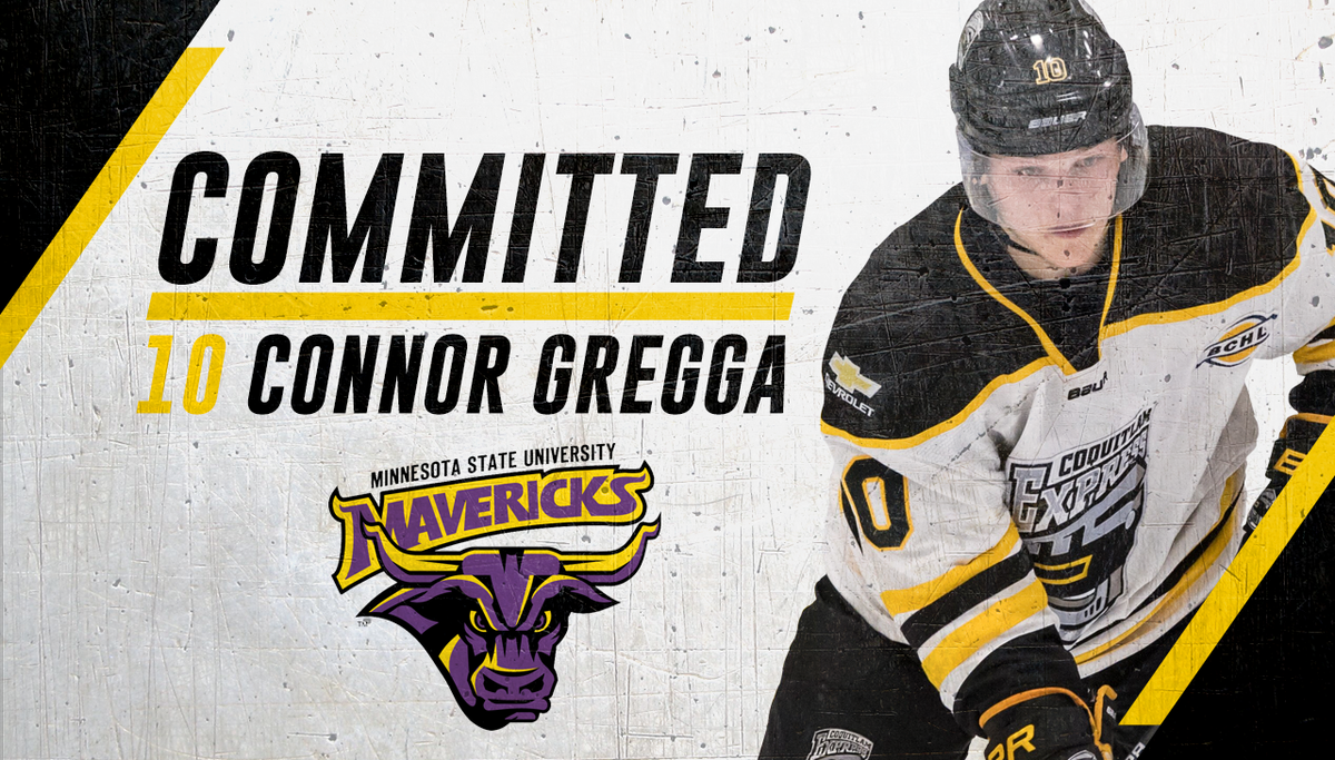 COMMITMENT: We are proud to announce that forward Connor Gregga has committed to @MavHockey, making him the 11th player on our roster with an NCAA Div 1 commitment! Congrats Connor! 
#AllAboard