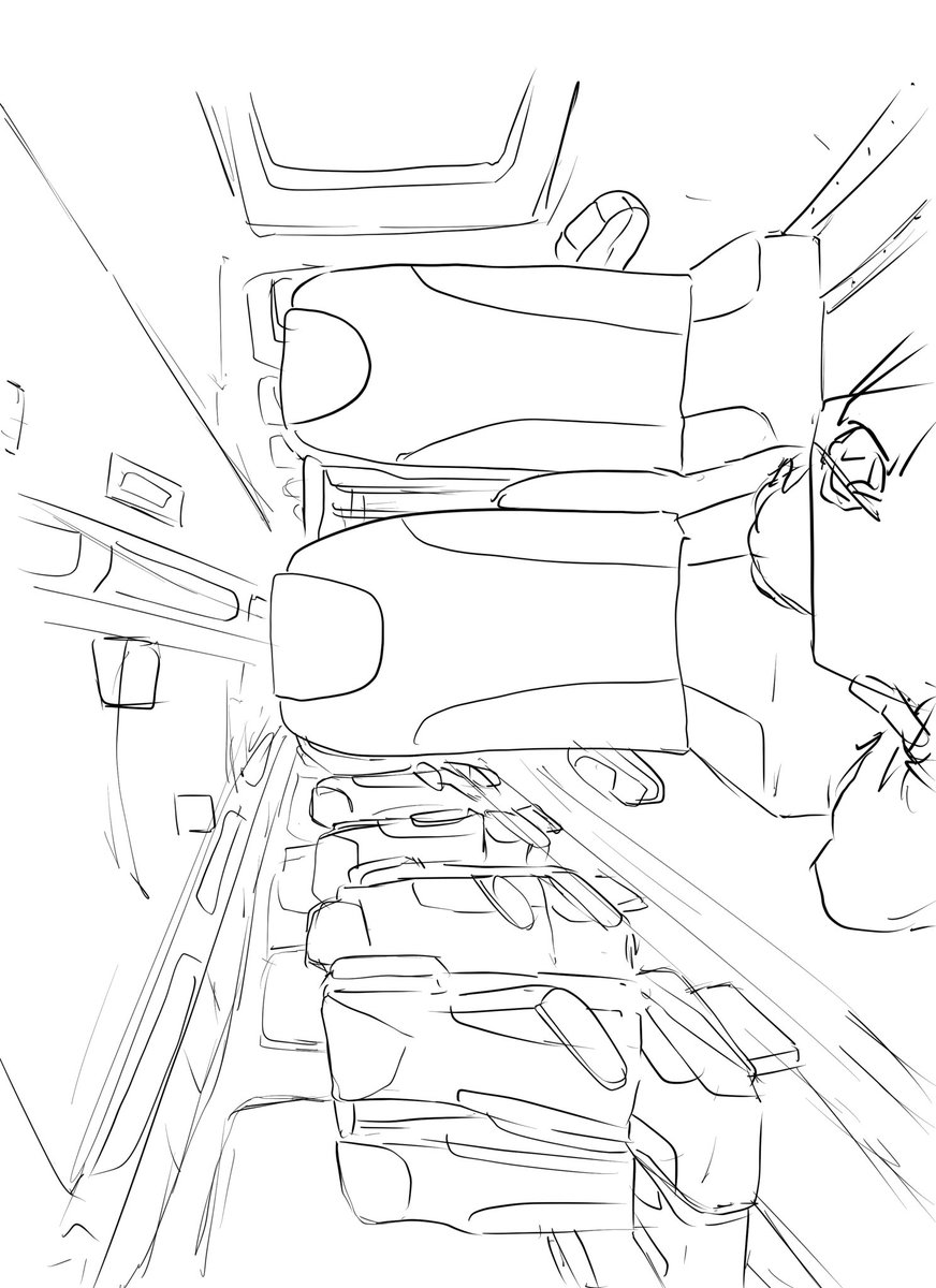MechTechnician's tweet photo. Making that run to the dirty jersey #njtransit #brickcity solo car ride single line drawing https://t.co/kTn7UrGsRd