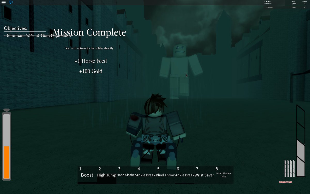 Roblox Aot Revenge 5 Easy Steps To Get Free Robux - my friend and i made 3dmg in roblox shingekinokyojin