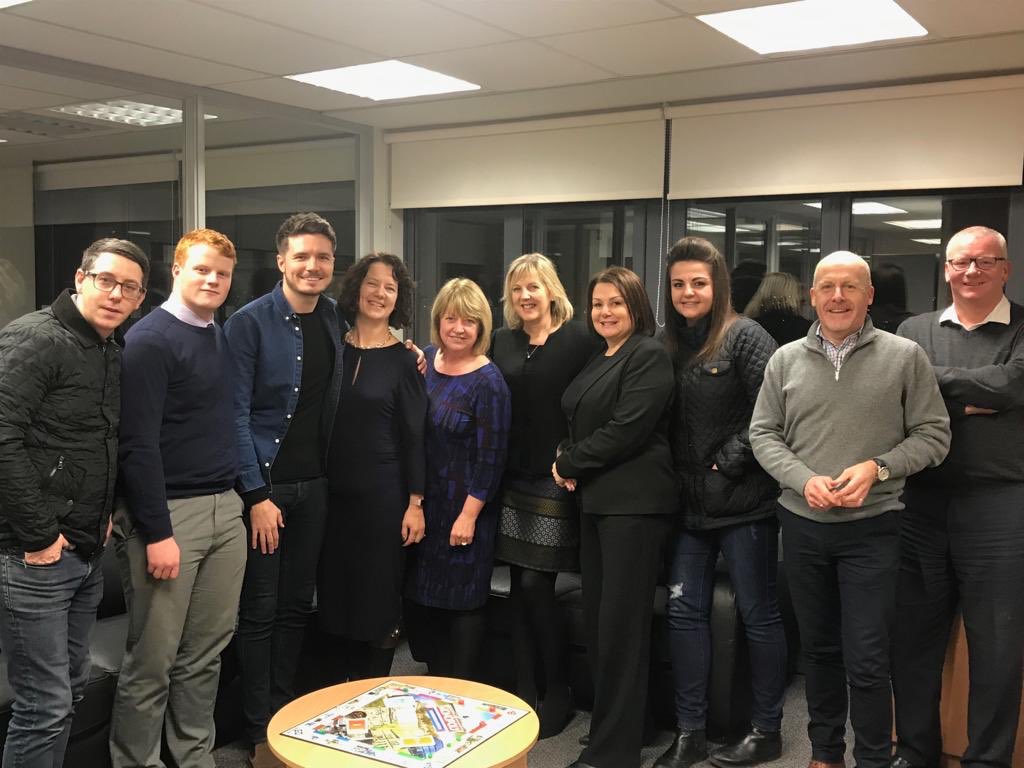 RevellWard's tweet photo. So, planning has commenced! We’re officially walking (slash climbing!) the #YorkshireThreePeaks in June. 🏔🏔🏔

Here’s a pic of some of the willing victims - sorry, participants! - at our kick-off meeting tonight.

#RWThreePeaks19 https://t.co/V7Fg89dB41