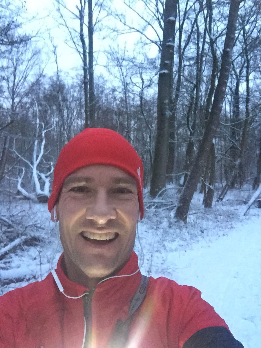 Citysnow-trailrunning in Amsterdam <a href="/SalomonRunning/">Salomon Running</a> #timetoplay #speedcross