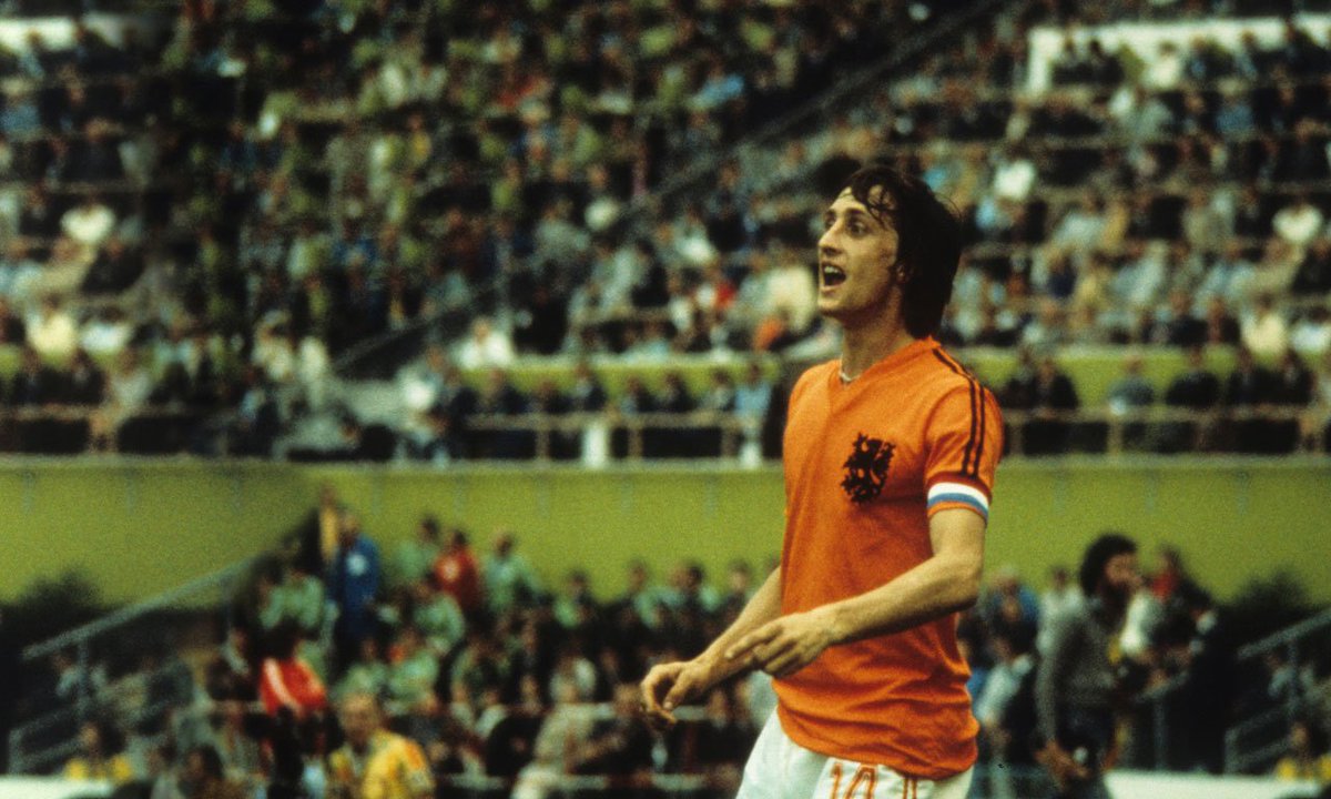 BETFRED on Twitter: &quot;Holland 1974. At the 1974 World Cup, the Netherlands, captained by Johan Cruyff, had the famous three stripes of Adidas on the sleeves of their shirt but Cruyff only