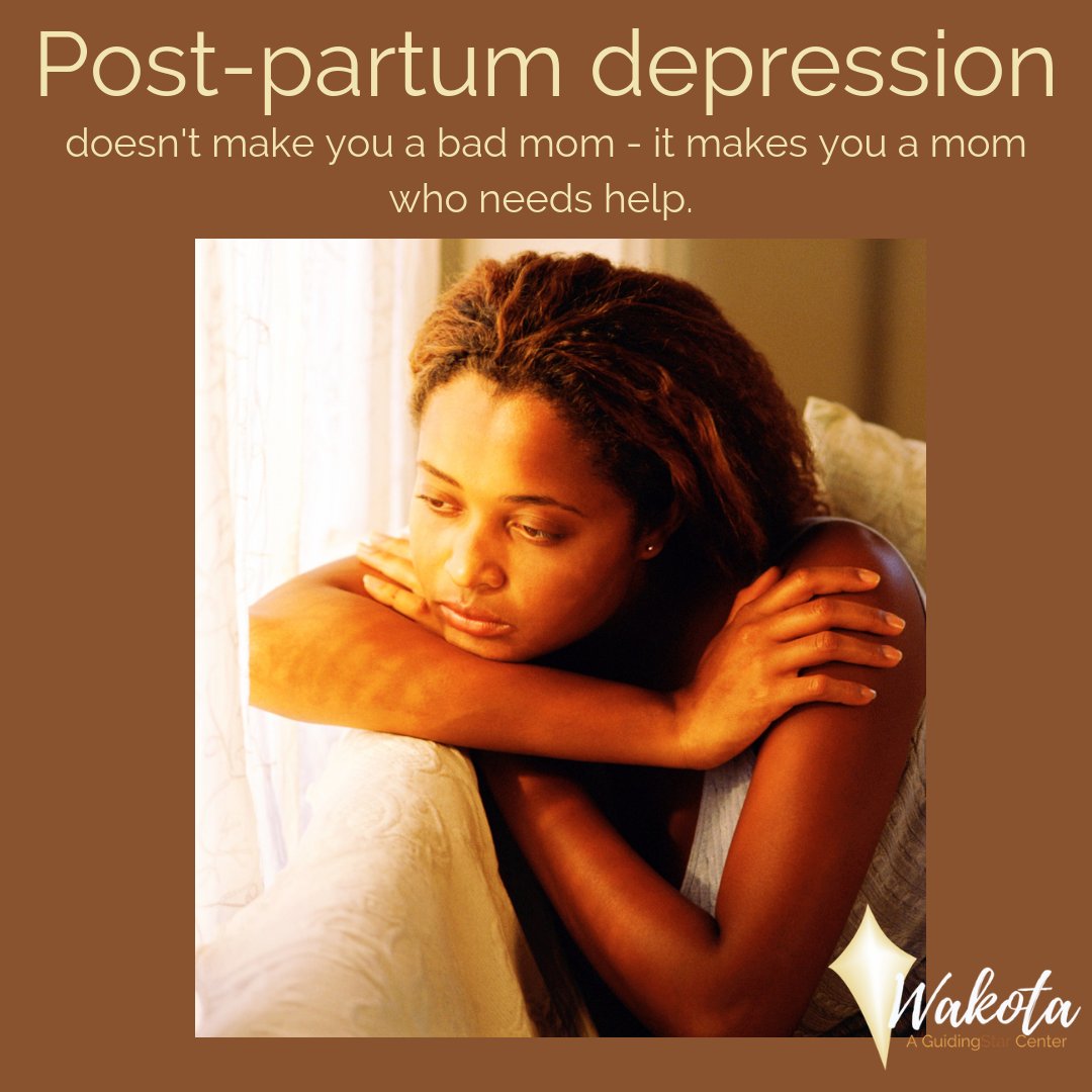 GSWakota's tweet photo. Post-partum depression is common and treatable. Wakota offers referrals and support.
#PostPartumDepression #PPD #ItIsOkToAskForHelp #NoShame #BabyBlues #TakeCareOfYourself #moms #HelpingFamilies #WeAreHereForYou https://t.co/0SGWdDn2tN