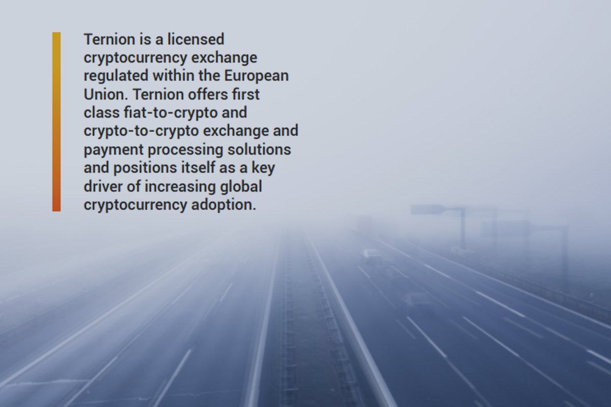 ternionofficial's tweet photo. Ternion offers contributors, traders and everyday consumers frictionless access to the emerging world of cryptocurrencies. Get in now! 🔥🔥 https://t.co/sSe1g9VePH
