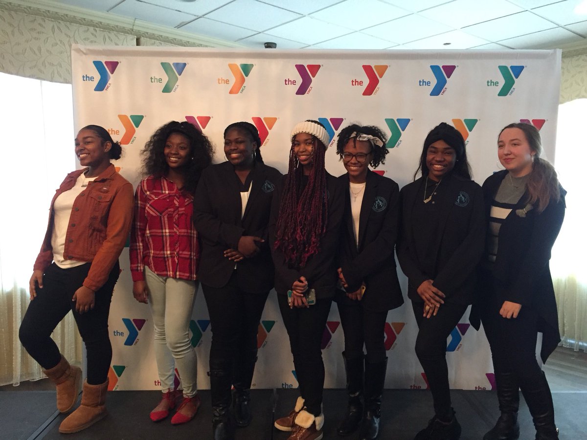 APHS Dream Students celebrating Dr King’s birthday yesterday at a YMCA function. Education is 365 days a year / 7 days a week!!