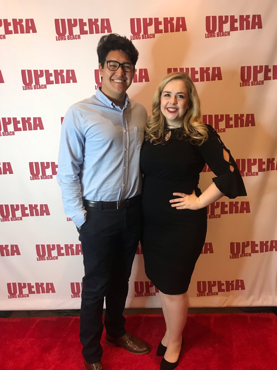 LongBeachOpera's tweet image. A big THANK YOU to @StepandRepeatLA for our beautiful new banner! It was such a hit! If you took pictures with our repeated logo backdrop, be sure to tag us! #stepandrepeatla #stepandrepeatbanner #longbeachopera #longbeach #Opera #theblackcat #EdgarAllanPoe #bach #bachcantata #lb