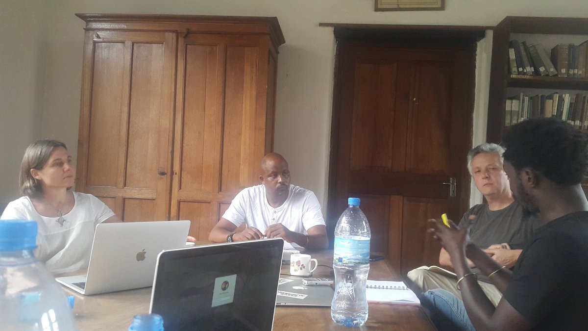 NIMR_AMANI's tweet photo. Group sessions and PhD student focused supervision. 1st Amani Seminar on the Anthropology of African science and Technology "infrastructures protection" knowledge &amp; health @NIMRHQS @mangesho @KAZYOBAP @terrie_nkya @DocFaustine @mgaya_prof @ITN_ANTHUSIA #AnthroTox @UiO_LifeSci https://t.co/YUHnvclQEe
