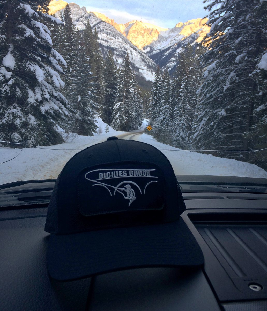 DickiesBrook's tweet photo. The DB Stealth hat making an appearance in Banff.  Thanks @harpz39 for the support 

#dickiesbrook #eastriveroutfitters #itsworthit https://t.co/4MoePH2wB0