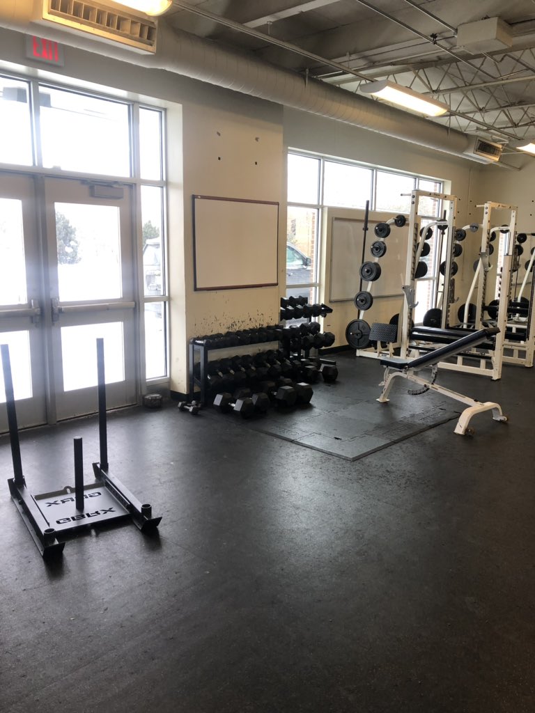 fitzstrength's tweet photo. Weight room revamp is coming together! #fitznation #fitzstrength https://t.co/up7wrpA49A