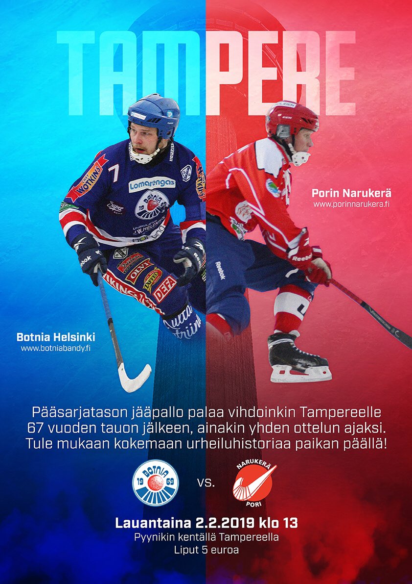 Huikea tapahtuma Tampereella, kaikki messiin! 🏑💪