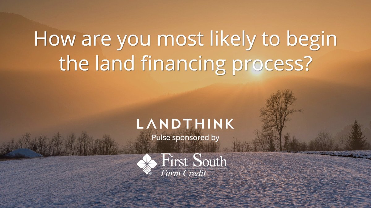 Have you answered the January Pulse? Time is running out! Thanks to First South Farm Credit for sponsoring the first #LANDTHINK Pulse of 2019 and for posing a great question to our audience! Answer here: fli.pe/sReF30npy6u #realestate #land
