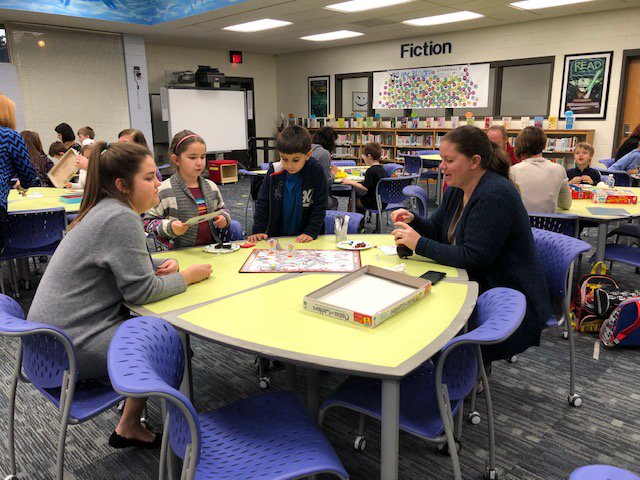 ourchiefsread's tweet photo. Family Game Night at Waterway Library Commons. #ourchiefsread #HCSLibraryMedia https://t.co/m5B1TuxzGX