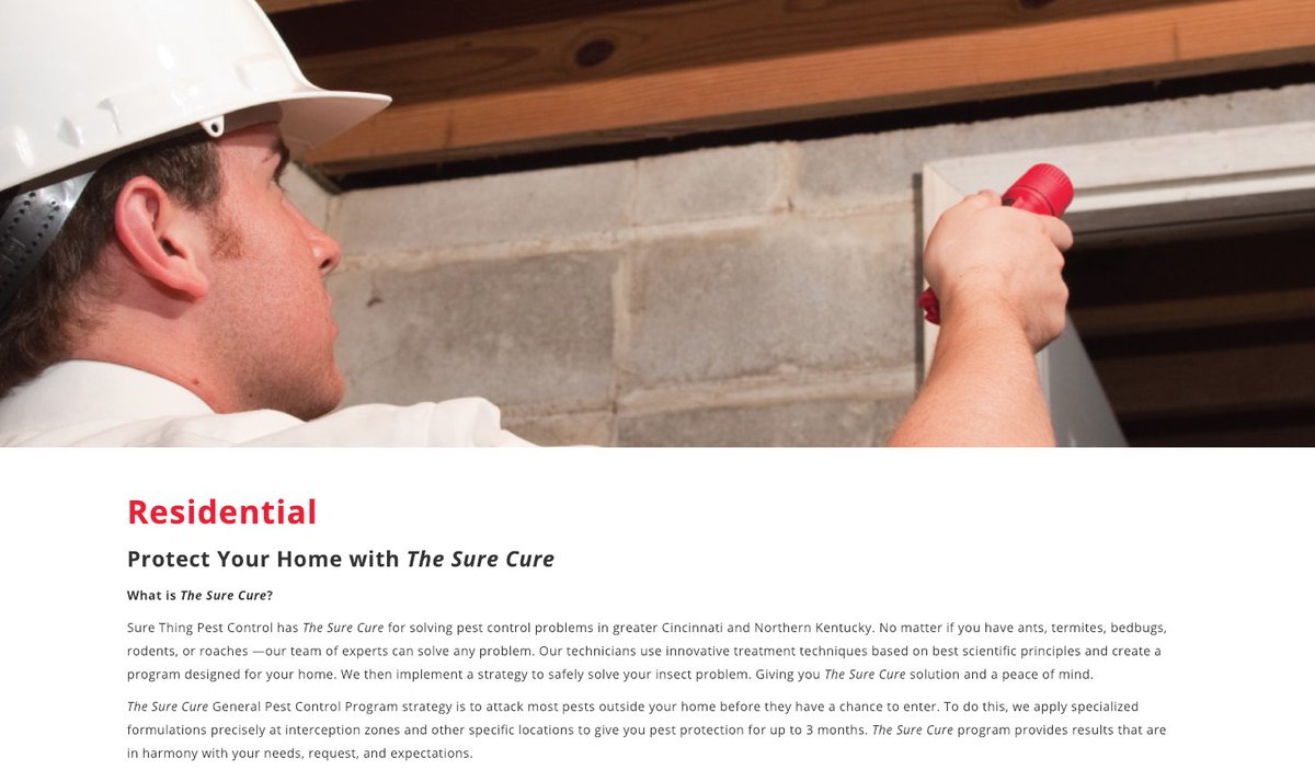 Sure Thing Pest Control (surethingpests) Twitter