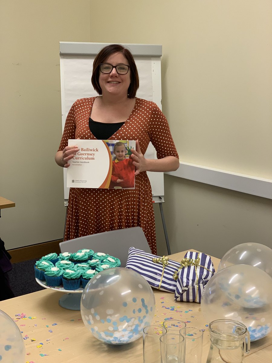 Good luck to Elaine, founder member of the CDT as she heads off on maternity leave. She’s got her Big Picture Curriculum ready to read to baby Chapman! #joyouslearning