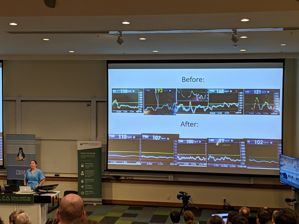 roryaronson's tweet image. Inspiring talk by @DanaMLewis about an #opensource artificial pancreas to stabilize glucose levels automatically #OpenAPS #lca2019