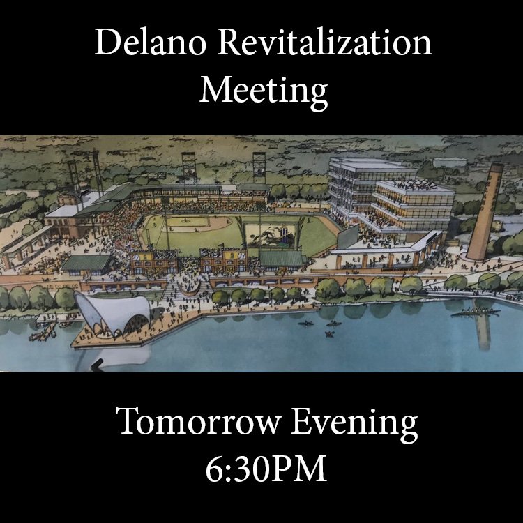 Want to learn more about the future plans to build lofts, a hotel, and a baseball stadium in Delano District? Come join a few members of InSite and many more at the Delano Revitalization Meeting tomorrow evening at Wichita Advanced Learning Library 6:30PM. See you there!