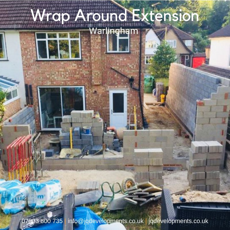 JQ_Developments's tweet photo. You can see a large extension taking shape here in Warlingham.
By removing an existing garage & building an extension, we are able to create a new kitchen, diner, utility room & office space
#warlinghamextension #warlinghambuilders #warlingham #surreyextension #extensionproject https://t.co/hTKRzBQedh