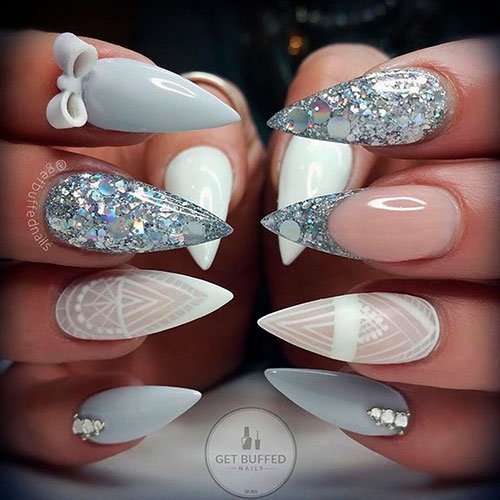 syre knude forslag StylishBelles on Twitter: "Light Grey Stiletto Nail Design with Glitter  @stylishbelles SOURCE: https://t.co/RNbrQU1uRu #graynails #stilettonails  #stampingnailart #glitternails https://t.co/m89A2xVx91" / Twitter