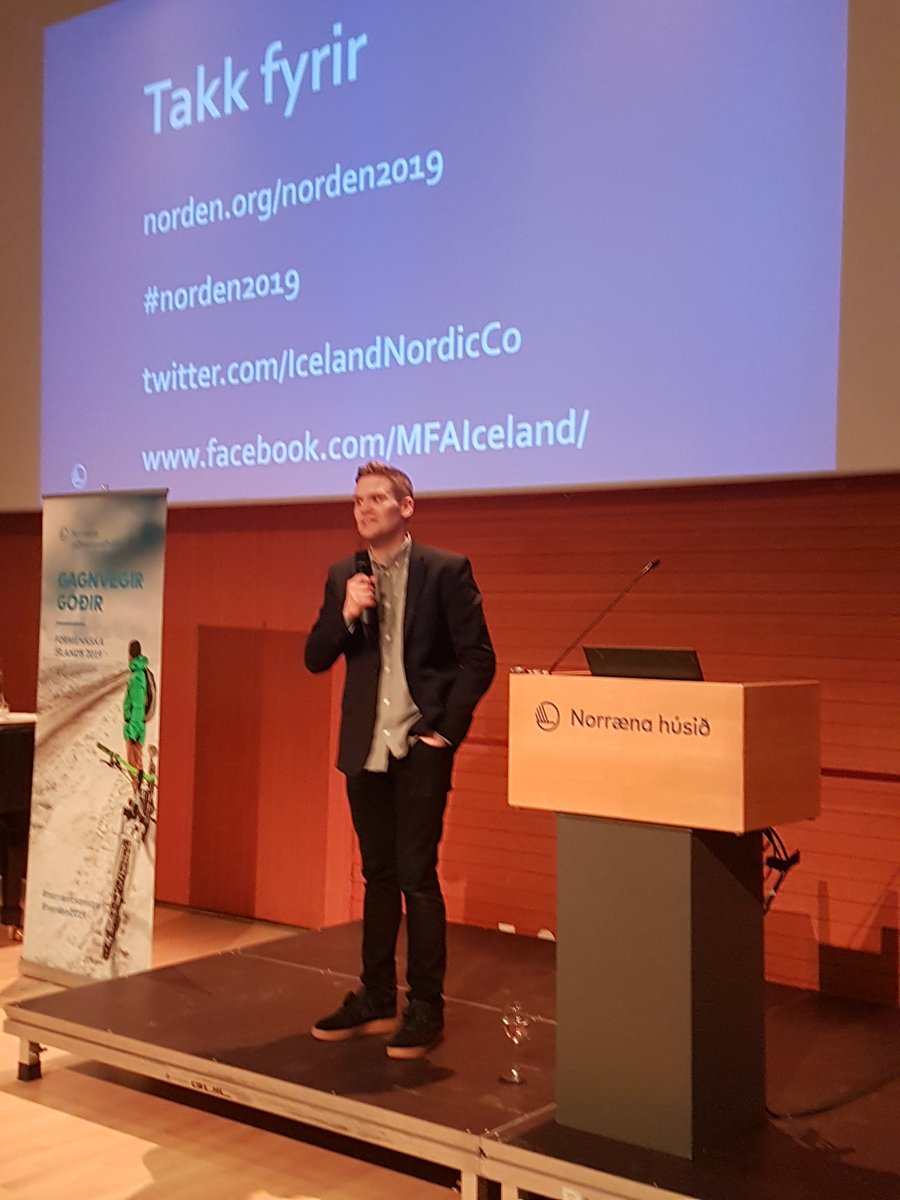 bergsson's tweet photo. Formennska Íslands í Norrænu ráðherranefndinni árið 2019 er hafin.
#norræntsamstarf #norden2019 @MatisIceland mun leiða tvö verkefni #nordmarplastic #nordmarbiorefine og taka þátt í verkefni @Mataraudur um staðbundinn mat í ferðaþjónustu. Sjálfbærni er mikilvæg @GlobalGoalsUN https://t.co/sEY44N6s5I
