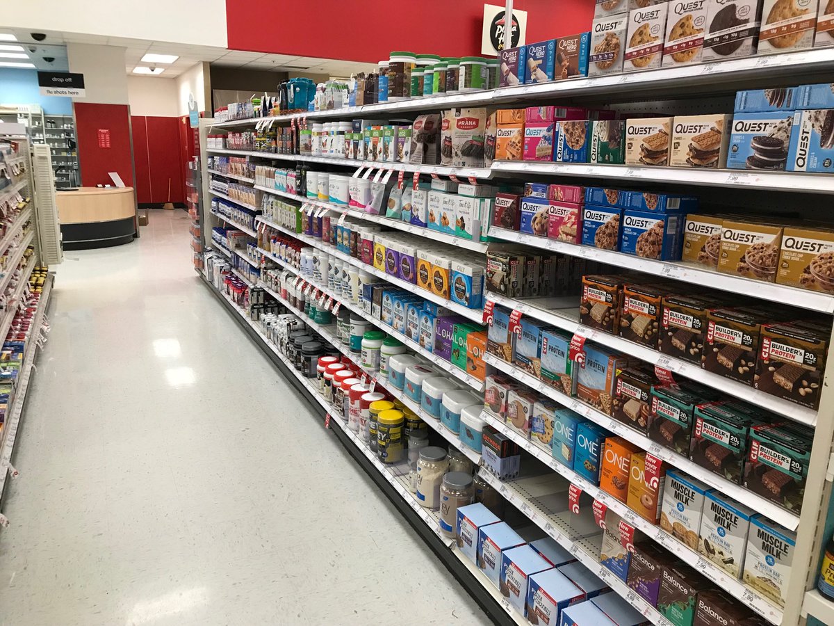 Don’t fall off the fitness wagon, come to Target! ⁦<a href="/BHaeusser/">Bryan Haeusser</a>⁩ #zoneauditfillrepeat #TheBrentwoodBunch