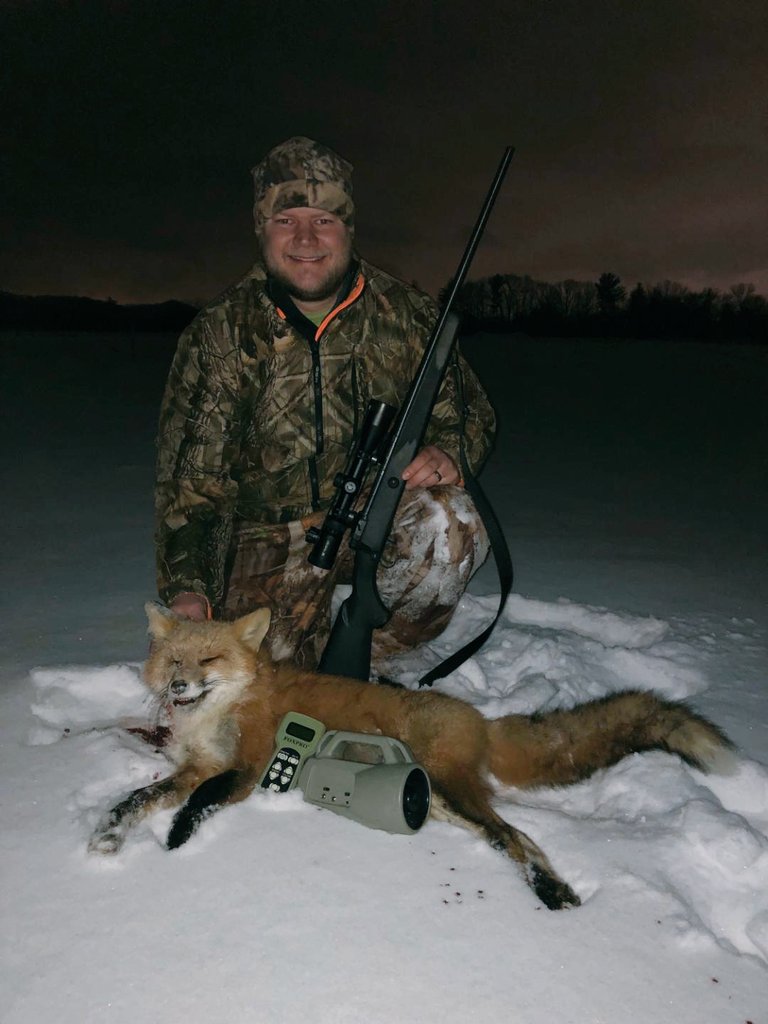 JacobScriver's tweet image. The @FOXPROInc brought this guy right in tonight and the @SavageArms with @VortexOptics on it finished the job. @SavageOutdoors @winchester
